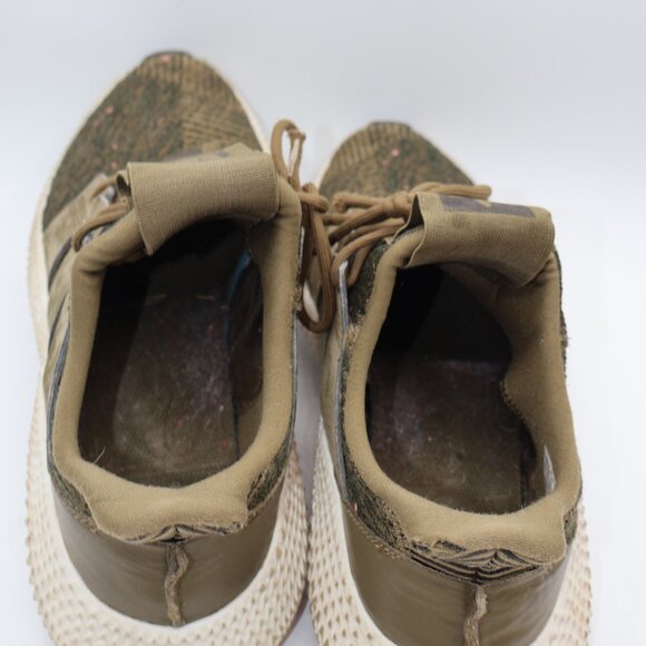 Used Adidas Prophere Trace Olive All-Green Sneakers Men's Size 11 - Picture 8 of 12